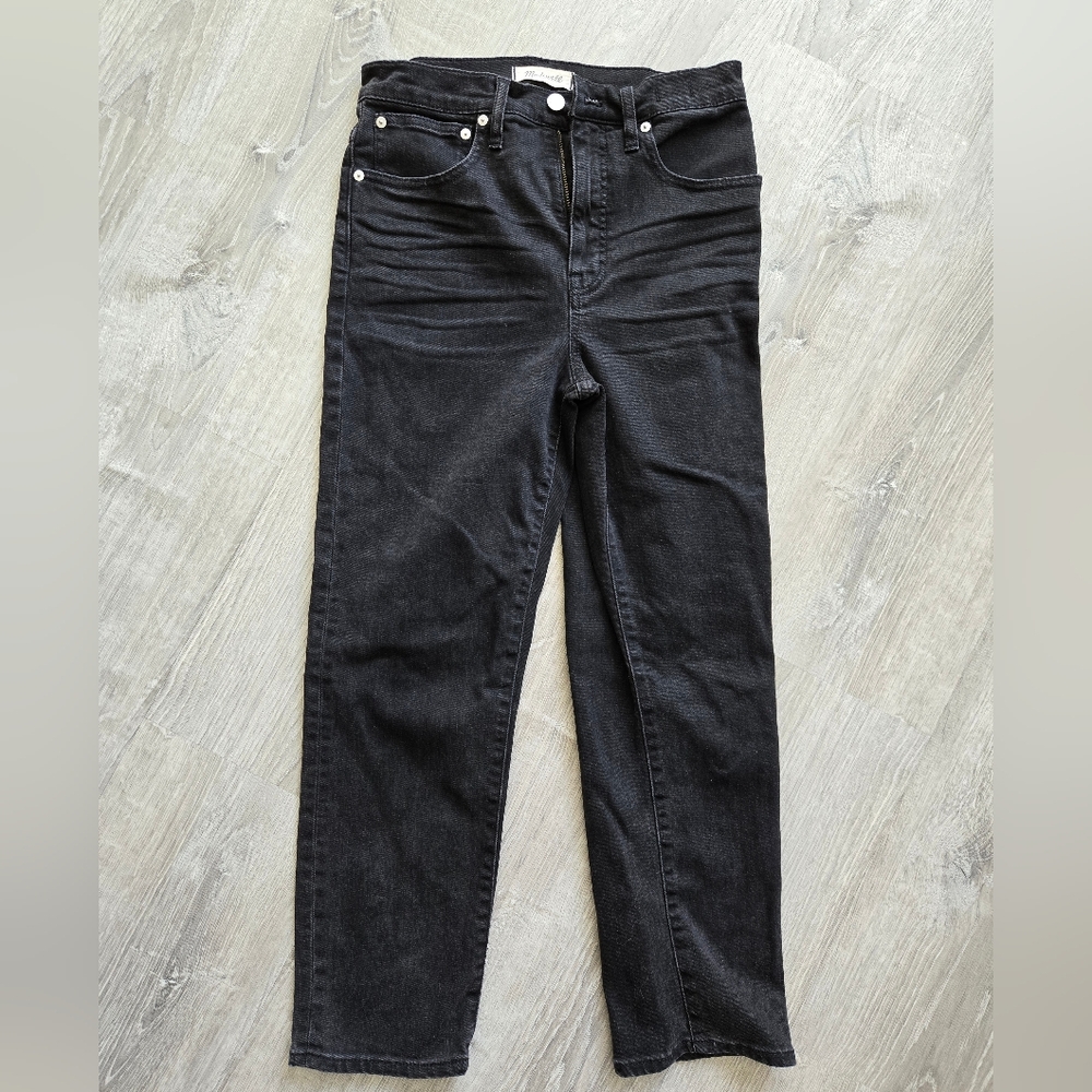 Madewell Classic Straight Size 27 Women's Jeans Black